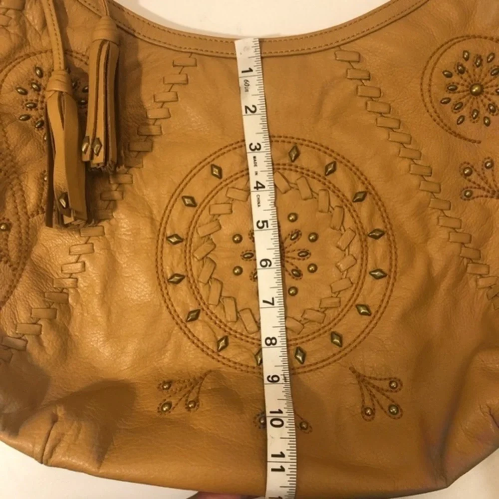 Fiore by Isabella Fiore brown leather hobo bag